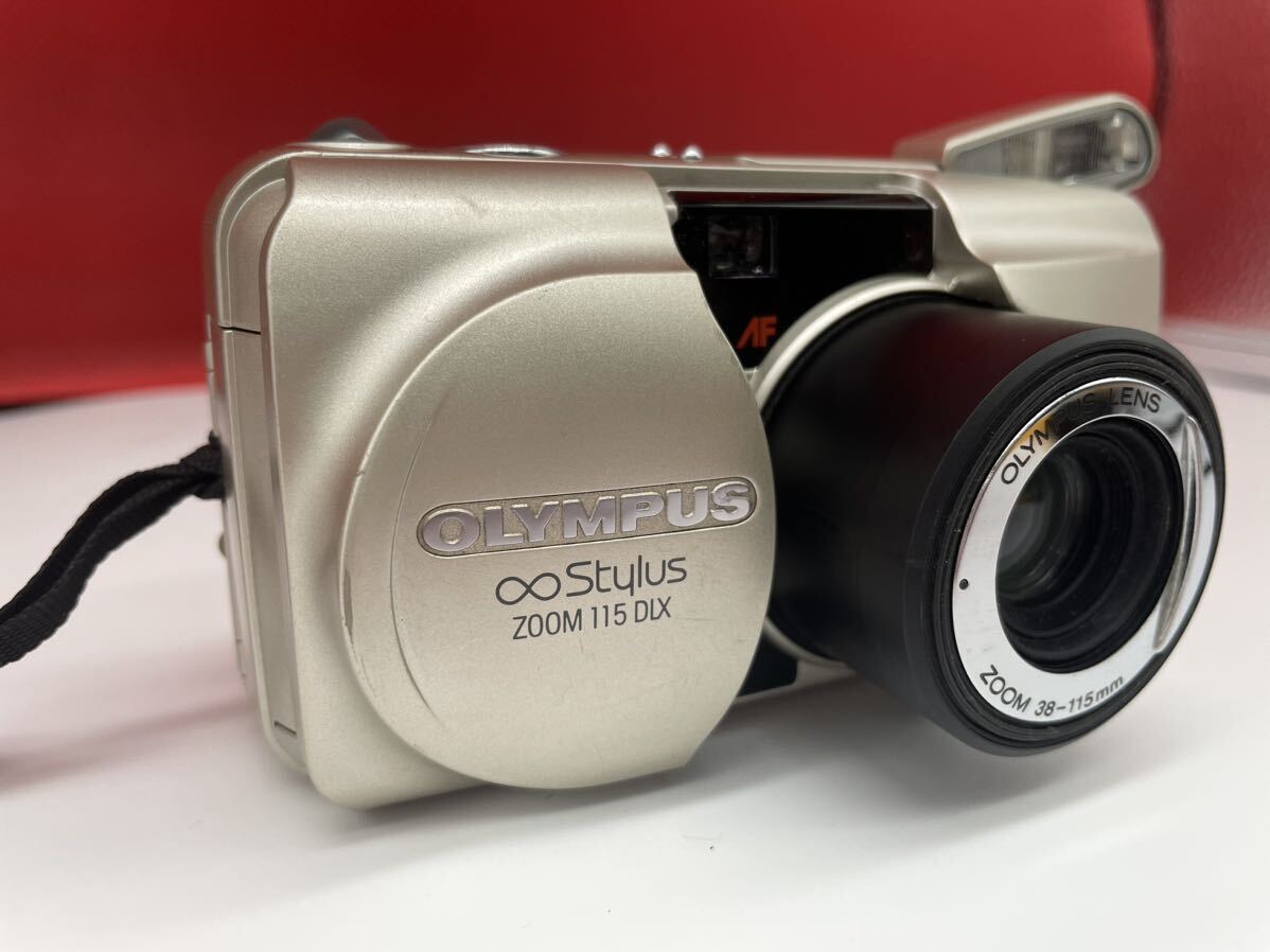 ＊ OLYMPUS ∞ Stylus ZOOM 115 DLX コンパクトフィルムカメラ LENS 38-115mm スタイラス OLYMPUS_画像3