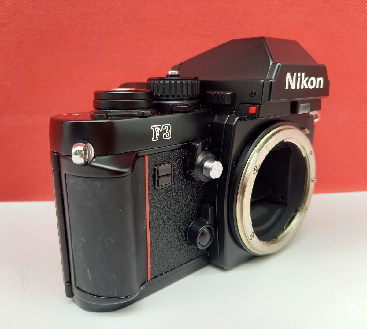 □防湿庫保管品 Nikon F3 アイレベル SB-12 SPEEDLIGHT ボディ 動作 