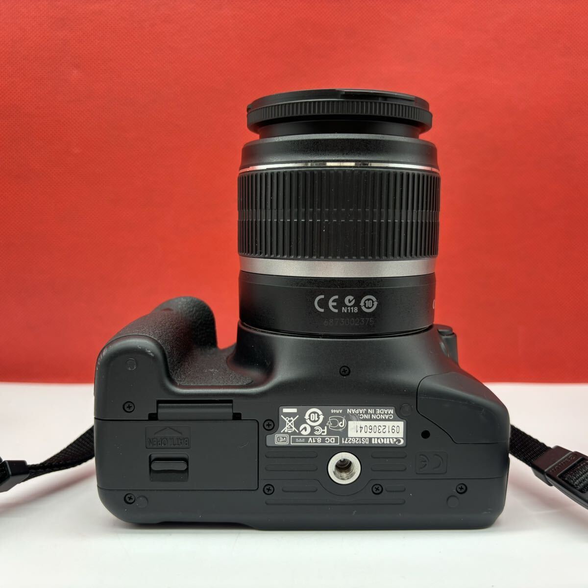 ◆ Canon EOS Kiss X4 デジタル一眼レフカメラ ボディ EF-S 18-55mm F3.5-5.6 IS レンズ シャッター、フラッシュOK キャノン_画像7