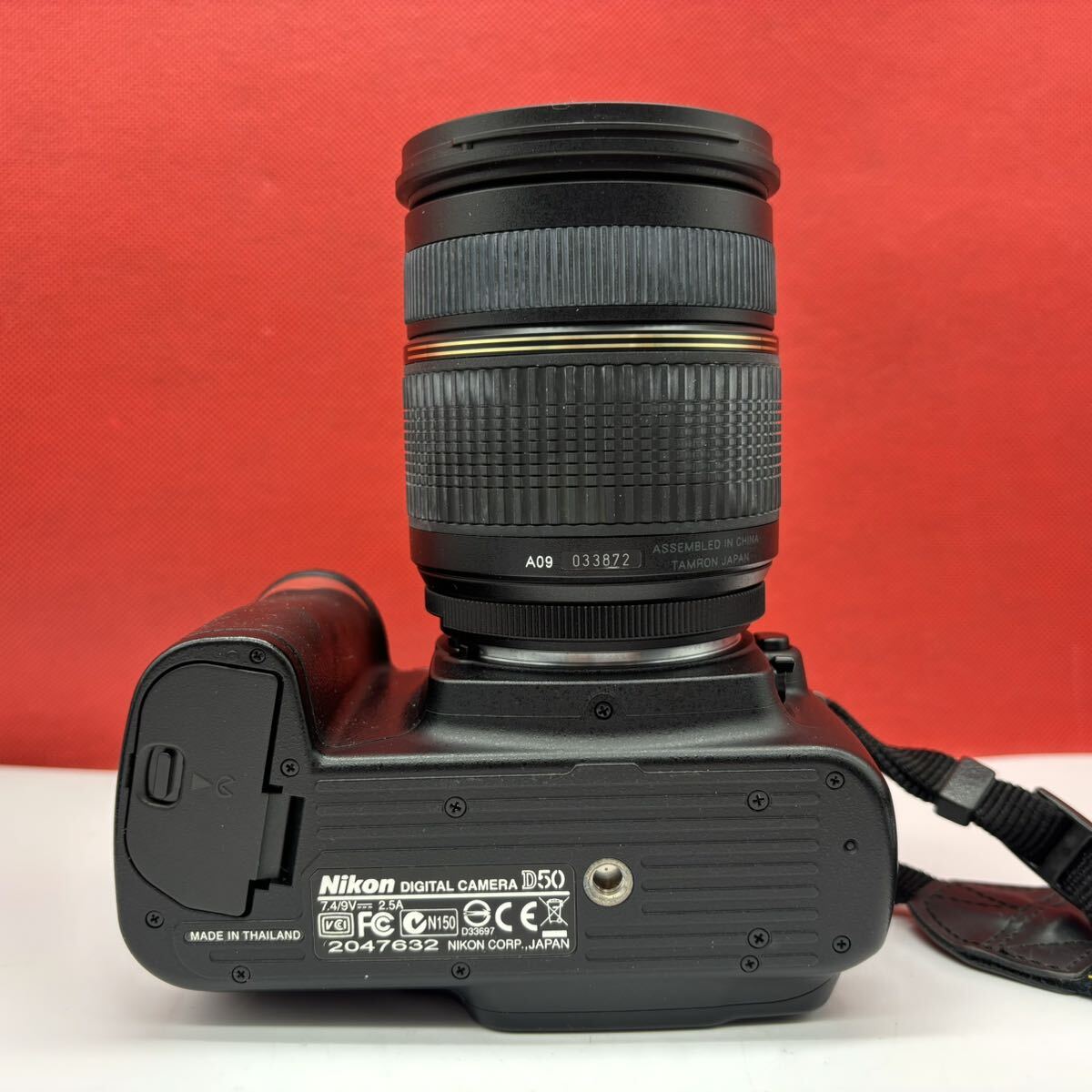 ◆ Nikon D50 ボディ TAMRON SP AF 28-75mm F2.8 XR Di LD レンズ 動作確認済 シャッターOK デジタル一眼レフカメラ 付属品 ニコン_画像7