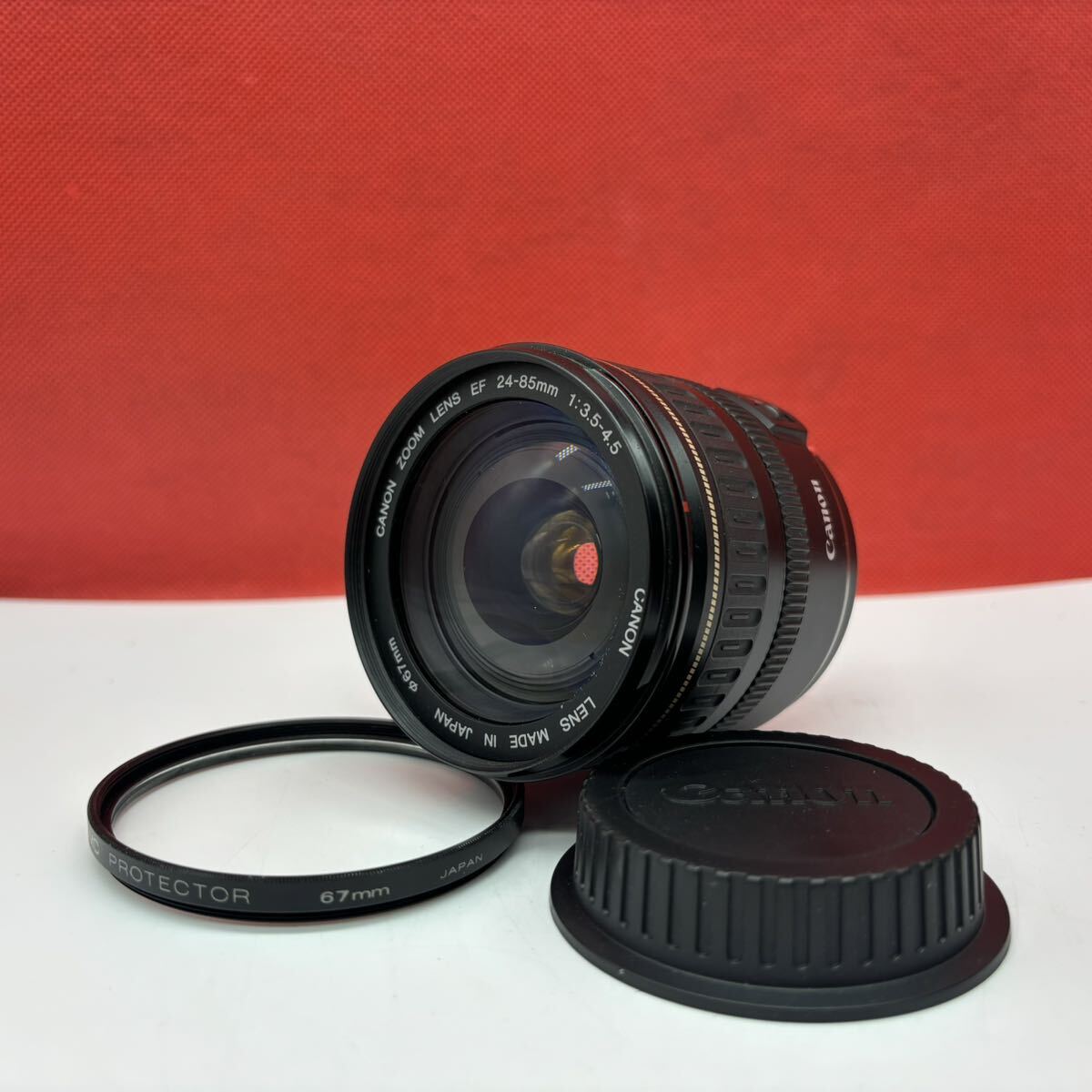 ◆ Canon ZOOM LENS EF 24-85mm F3.5-4.5 カメラレンズ オートフォーカス ultrasonic AF動作確認済 キャノン_画像1
