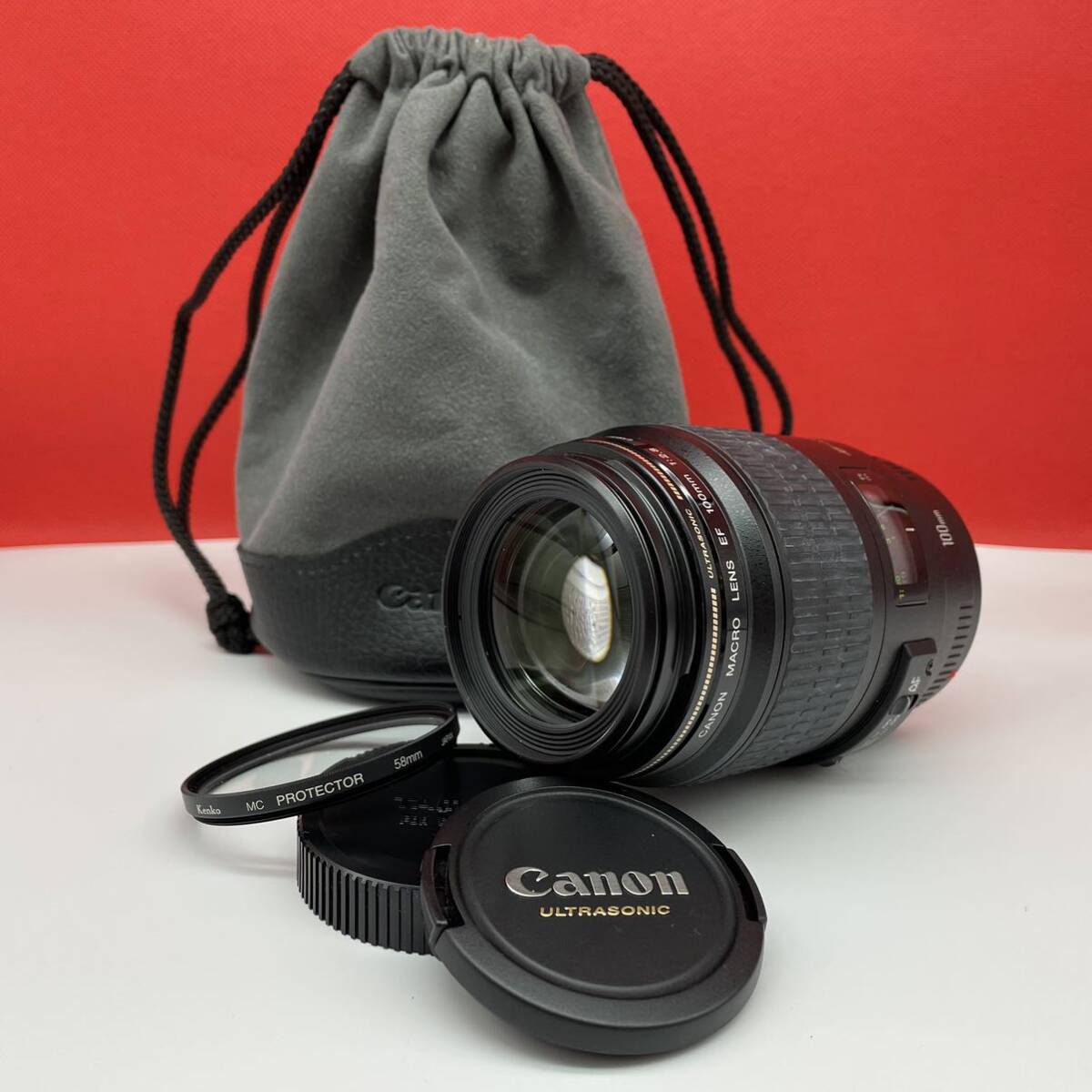 【防湿庫保管】【美品【プロテクト】EF100mm F2.8Lマクロ IS USM Yahoo!オークション - 防湿庫保管品 Canon MACRO LENS EF 100mm