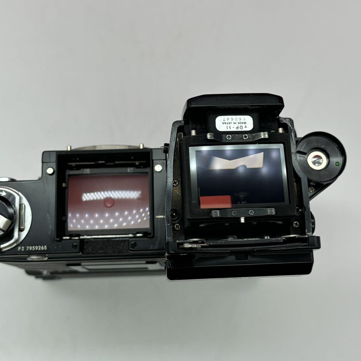 ◆ Nikon F2 フォトミック A DP-11 フィルムカメラ 一眼レフカメラ ボディ MD-3 MB-1 モータードライブ シャッター、露出計OK ニコン_画像10