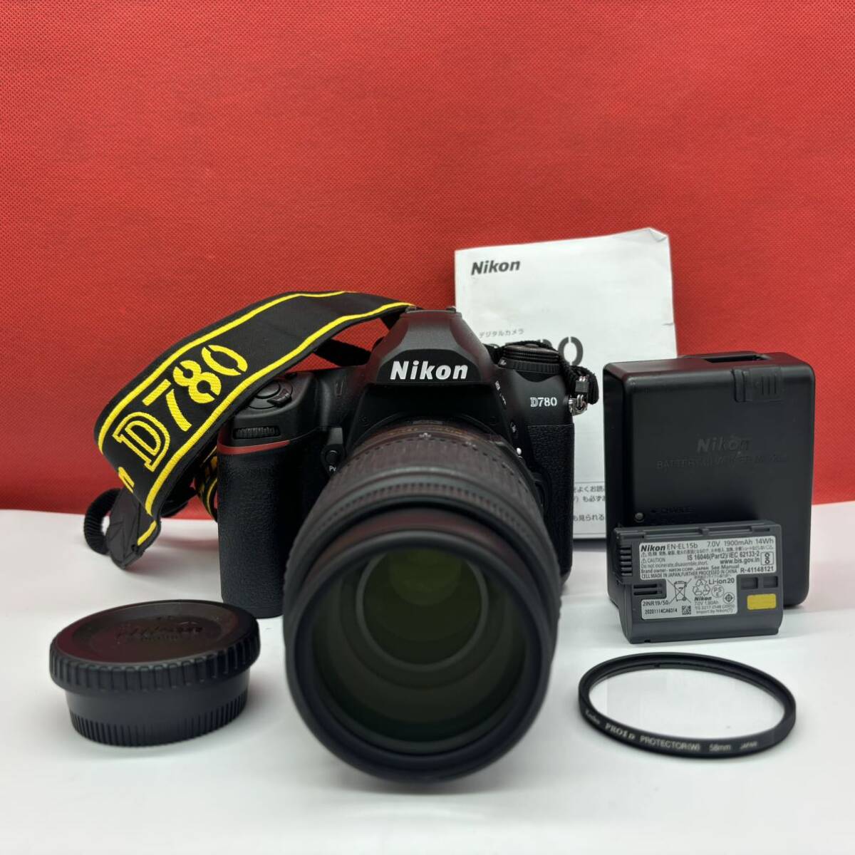 ◆ Nikon D780 デジタル一眼レフカメラ ボディ AF-S NIKKOR 55-300mm F4.5-5.6G ED VR DX レンズ シャッター、フラッシュOK ニコン