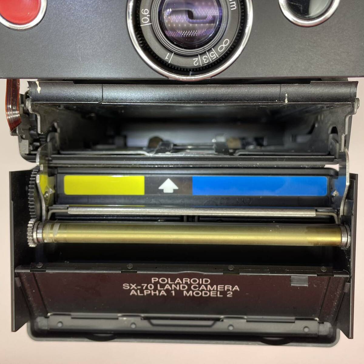 * Polaroid SX-70 LAND CAMERA ALPHA1 MODEL2 instant camera operation not yet verification Polaroid 