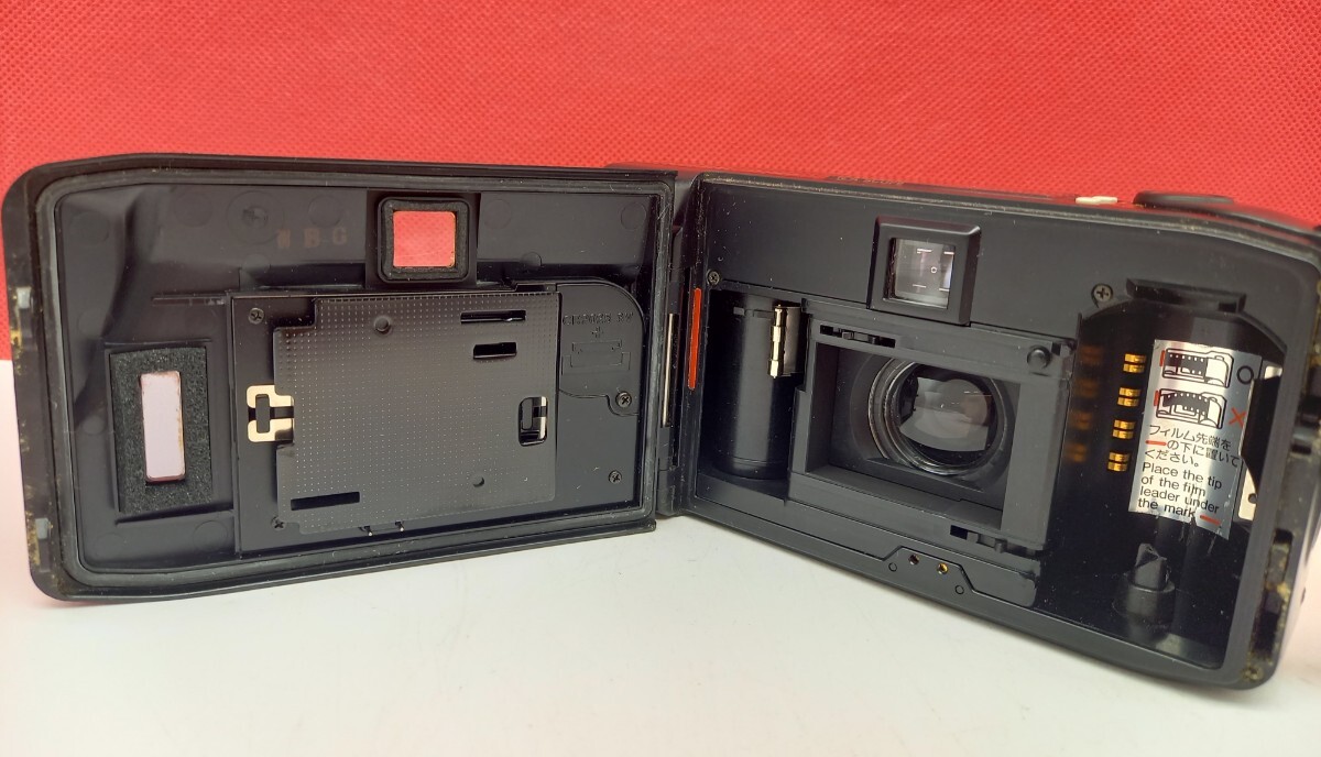 ■ KYOCERA T scope Carl Zeiss Tessar F2.8 35mm T* コンパクトフィルムカメラ 動作確認済 シャッター、フラッシュOK 京セラ_画像7