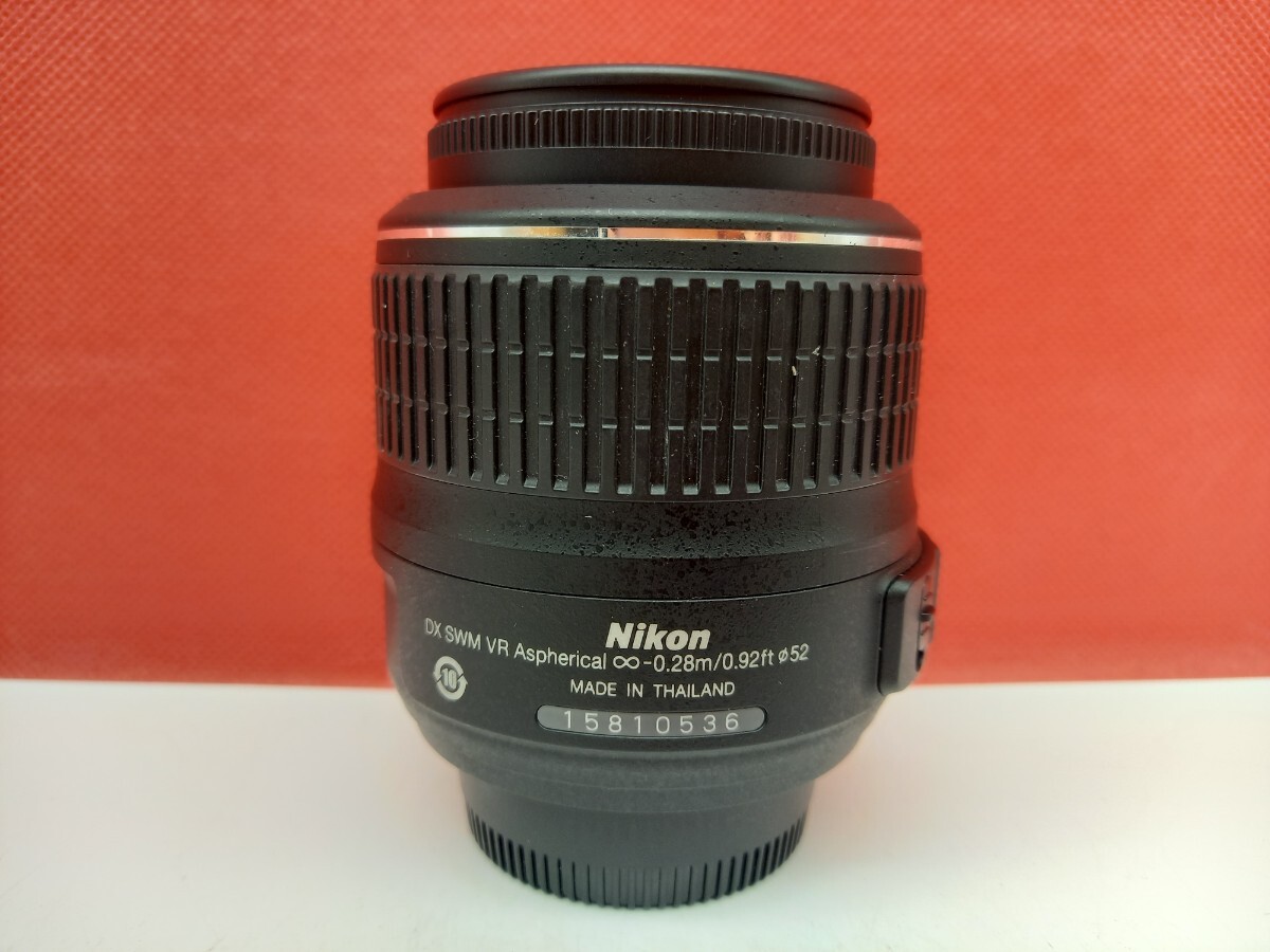 ■防湿庫保管品 Nikon DX AF-S NIKKOR 18-55mm F3.5-5.6G VR カメラ レンズ 動作確認済 ニコン_画像4