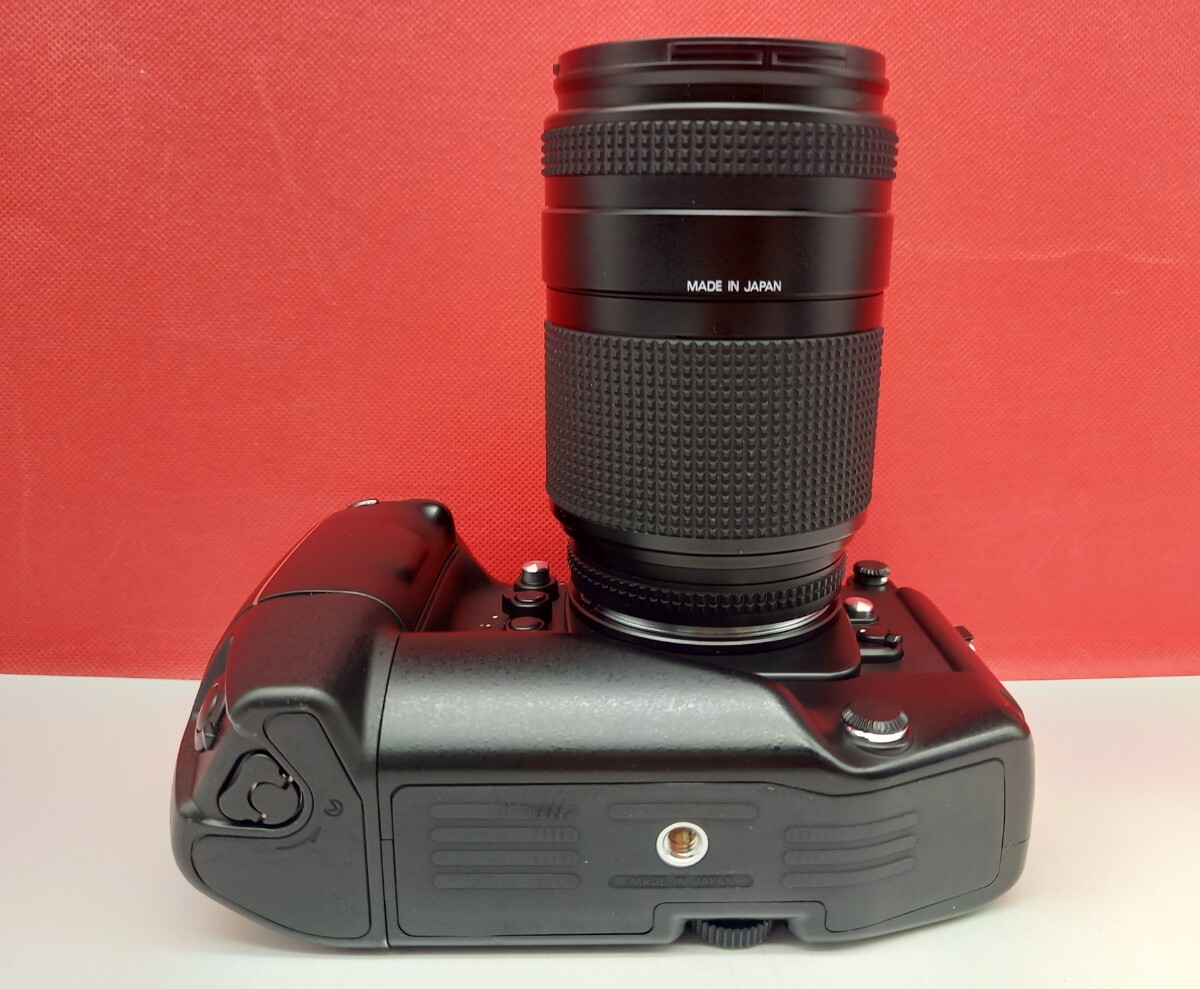 ■防湿庫保管品 Nikon F4 フィルム一眼レフカメラ ボディ AF NIKKOR 35-135/3.5-4.5 レンズ 動作確認済 シャッター、露出計OK ニコン_画像6