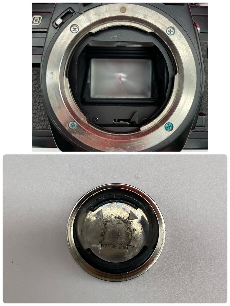 □ MINOLTA X-700 一眼レフカメラ フィルムカメラ ボディ MD ZOOM 35-70mm F3.5 レンズ シャッター、露出計OK ミノルタ_画像9