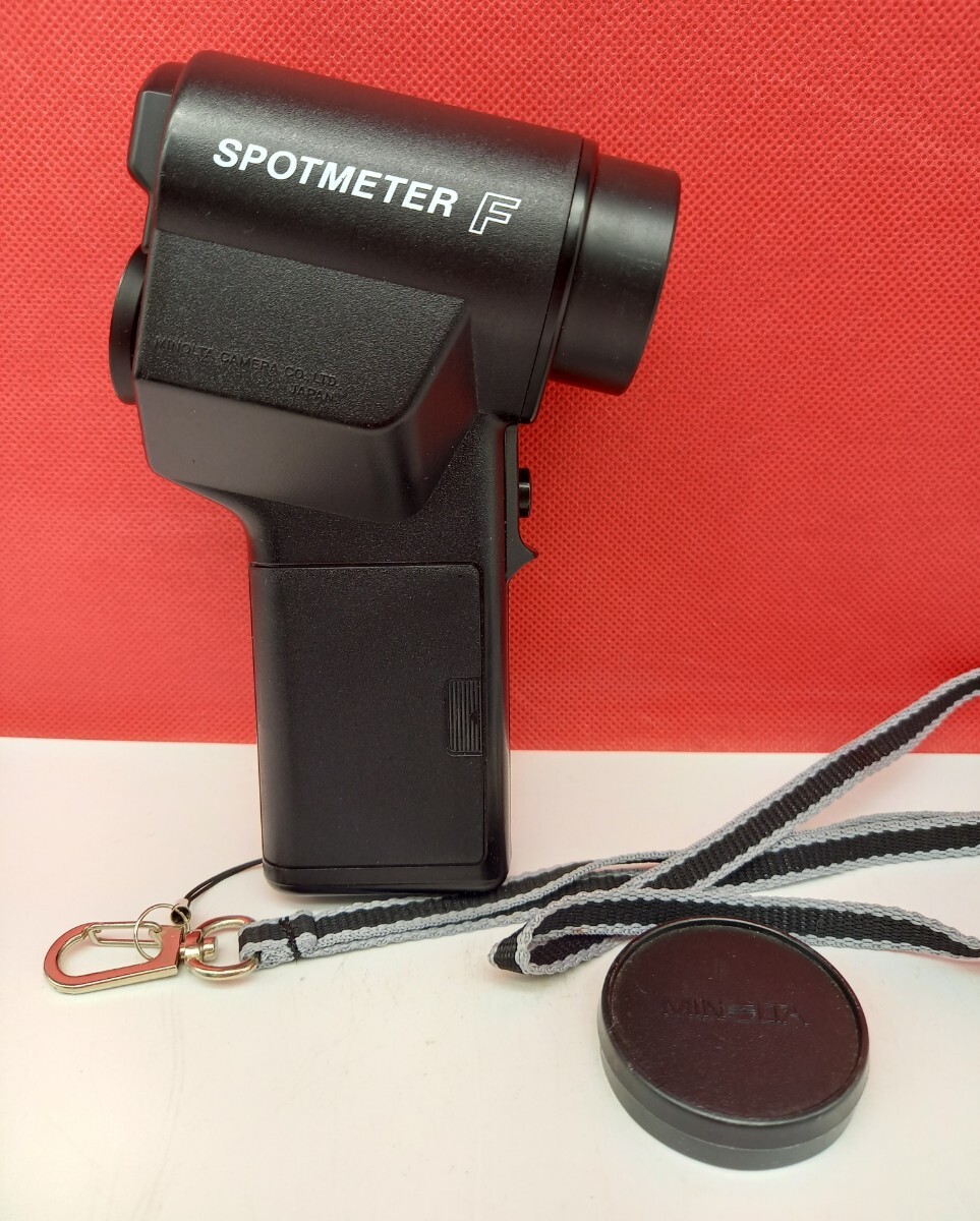 ■ MINOLTA SPOTMETER F スポットメーター 露出計 カメラ アクセサリー 通電確認済 ミノルタ_画像1