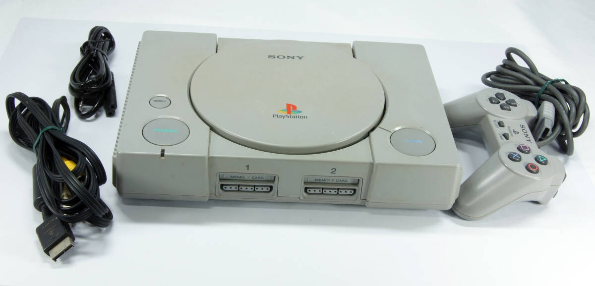 06-04( used )Play station PS1 body set SCPH-7000