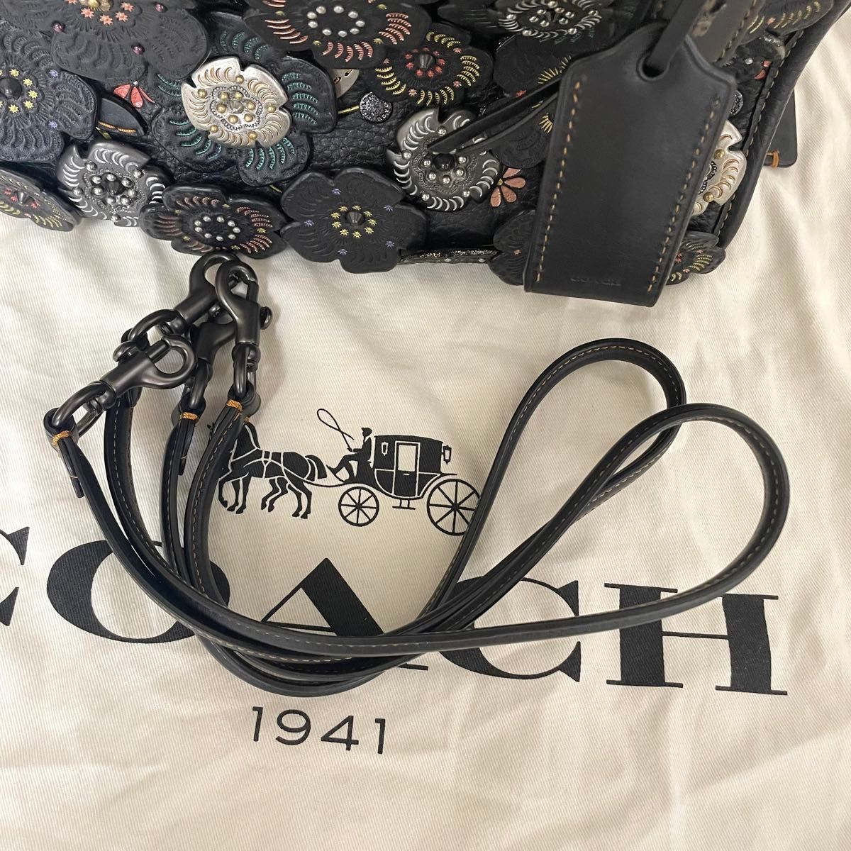 COACH コーチ ローグ 25 ティーローズ ハンドバッグ ショルダー COACH コーチ ローグ 25 ティーローズ ハンドバッグ ショルダー