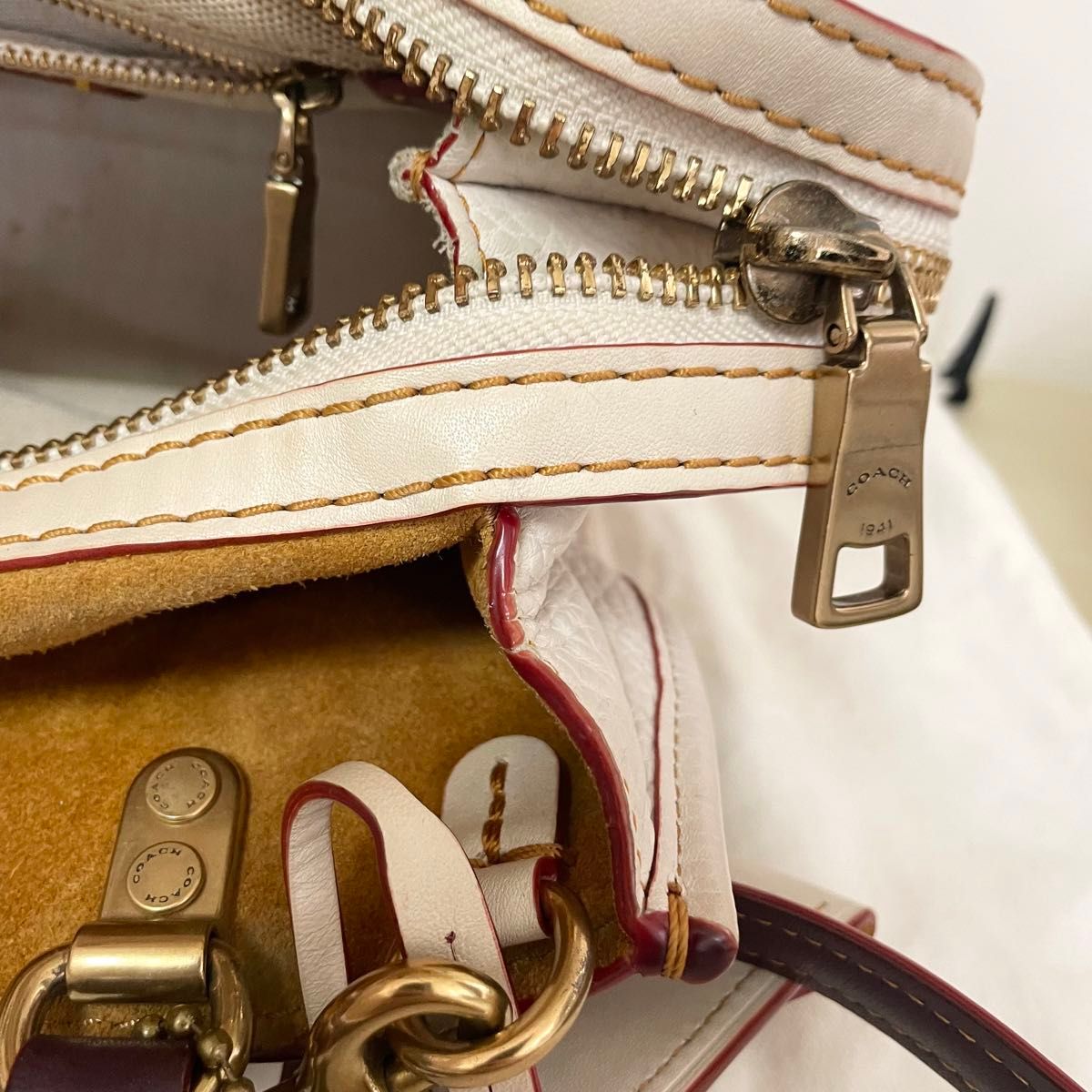 COACH コーチ ローグ 25 ティーローズ ハンドバッグ ショルダーバッグ 3way