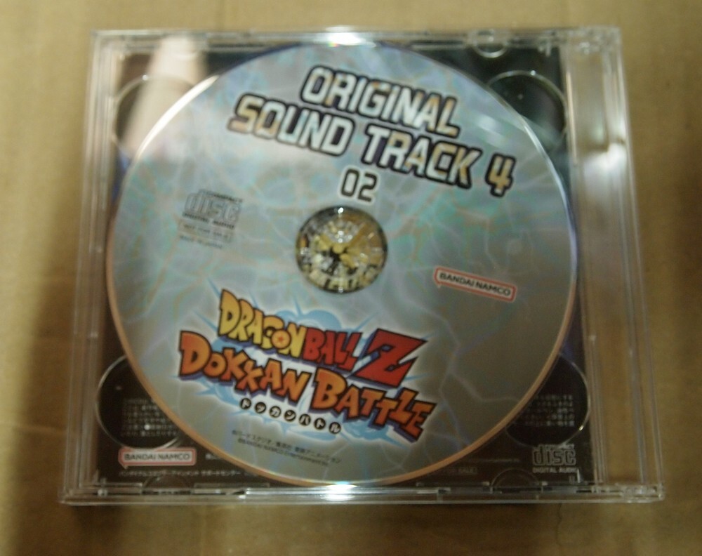 ドラゴンボールZ ドッカンバトル サウンドトラック4 限定品 9周年 悟空 ゴジータ ファンミーティング サントラ DOKKAN BATTLEの画像2