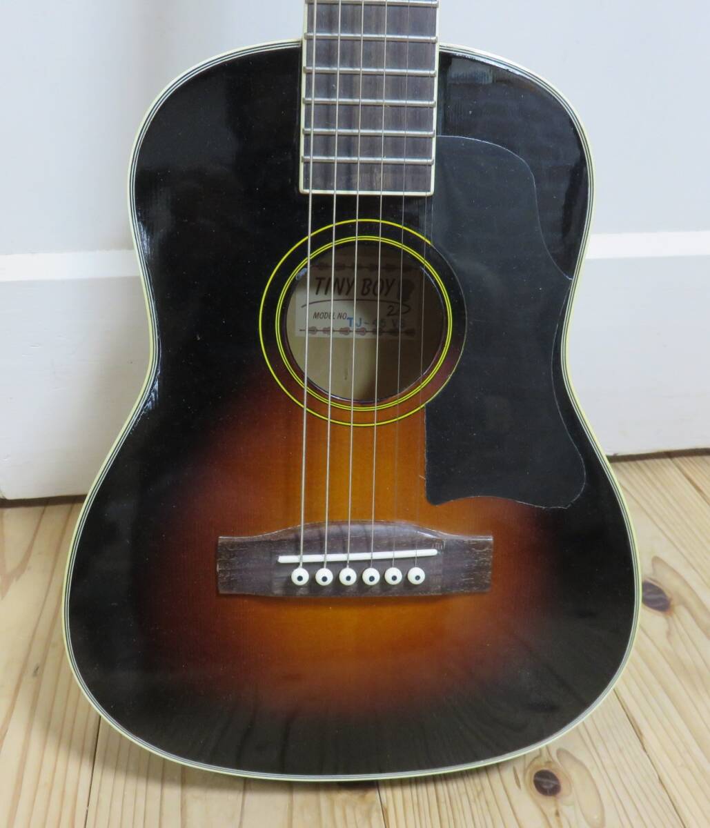 アコースティック ギター TINY BOY TJ-45VS 中古 カバー付き_画像4