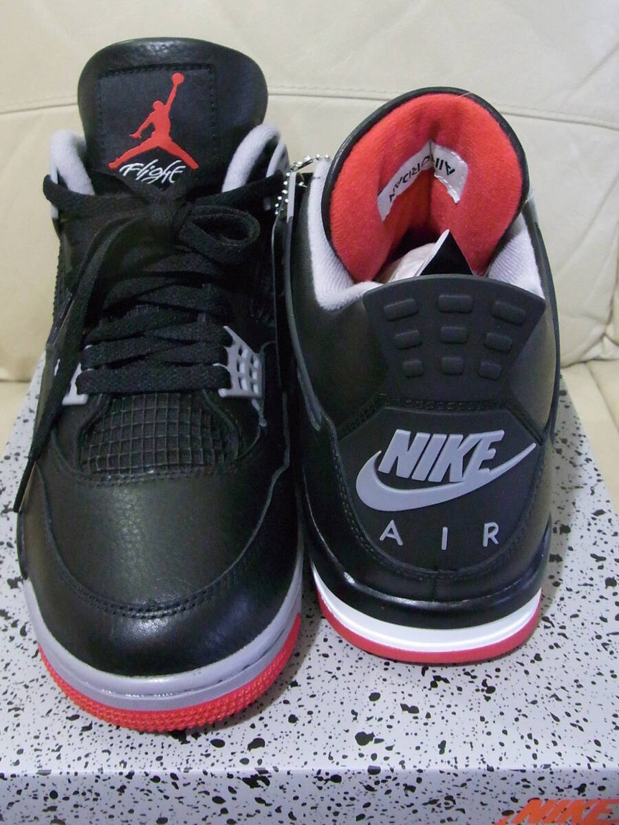 ★新品 27.5cm 国内正規品 US9.5 エアジョーダン AIR JORDAN 4 RETRO BRED REIMAGINED FV5029-006 ナイキ リイマジンド_画像3