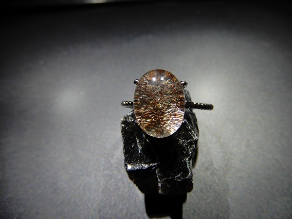 高級天然貴石BD4278 ファントム指輪　超極上級美品サイズ調整可_画像5