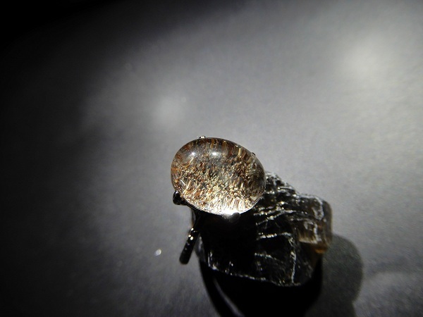 高級天然貴石BD4278 ファントム指輪　超極上級美品サイズ調整可_画像4