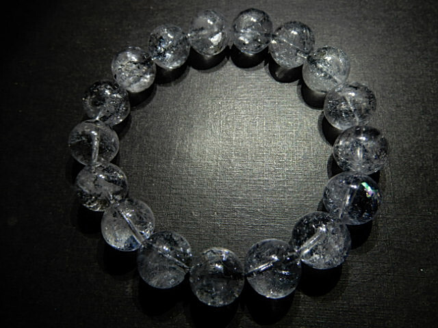 高級天然水晶ＢＤ4319 ハーキマーダイヤモンド 超極上美品 透明超美 12mm超迫力 お勧めの画像1