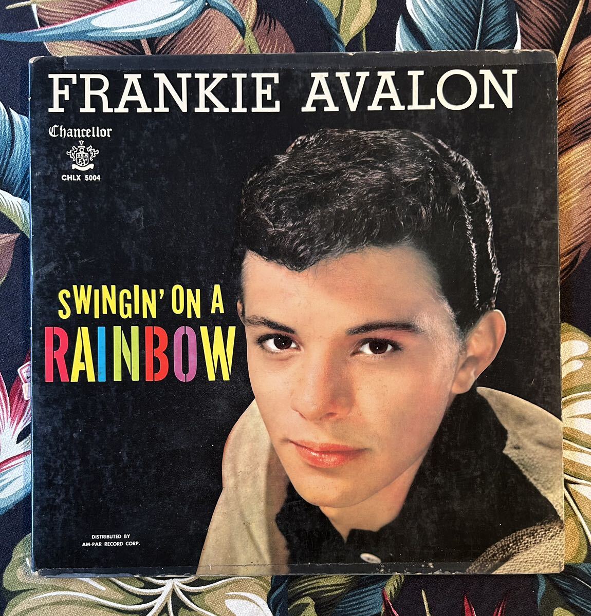 Frankie Avalon 1959 US Original LP Swingin' On A Rainbow .. Swing Oldies ロカビリー_画像1