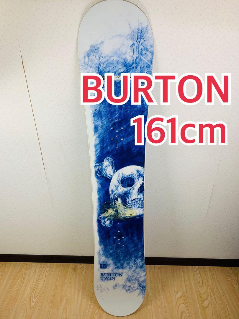 BURTON バートン TWIN スノーボード　板　161 スカルエディション #559511_画像1