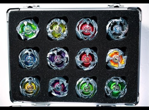 ケースのみ商品 ベイブレードX 収納ケース/box beyblade X 「七色マルチ仕様」ベイケース ギアケース ベイブレード 持ち運び(No32)_画像2