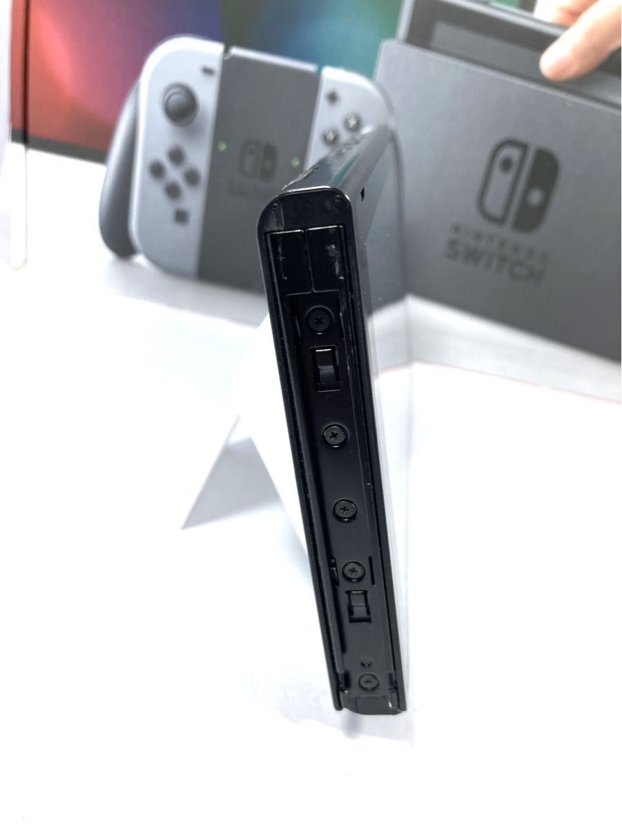 動作確認済み」Nintendo Switchグレー 完品+コントローラー付き 動作確認済み」Nintendo Switchグレー 完品+コントローラー付き