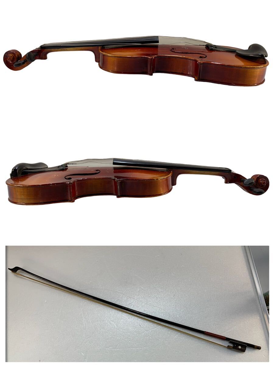 ★古物 Antonius Stradivarius アントニオ ストラディバリ バイオリン ドイツ製 ハードケース 鍵付き TAKABE 弦楽器 中古品 管理J810の画像7