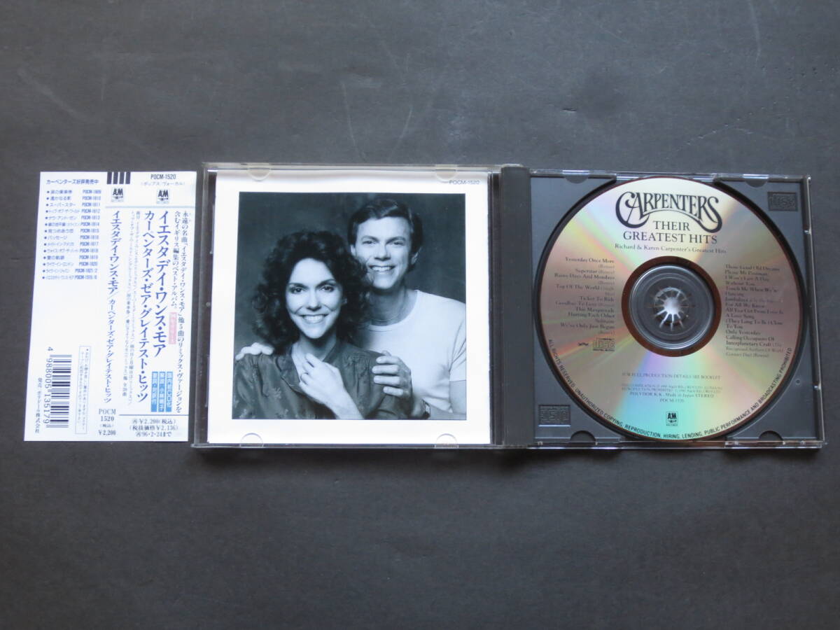 CD　CARPENTERS カーペンターズ "THEIR GREATEST HITS"_画像4