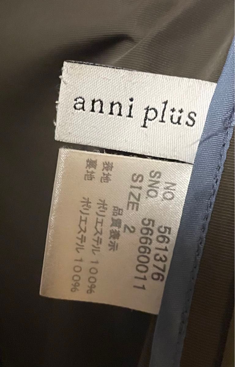 【anniplus】 長袖トレンチコート