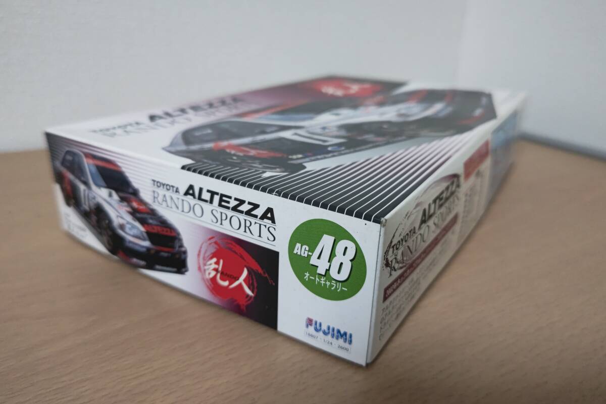 【未組立品】FUJIMI　TOYOTA　アルテッツァ　RS200 「乱人」RANDO SPORTS_画像2