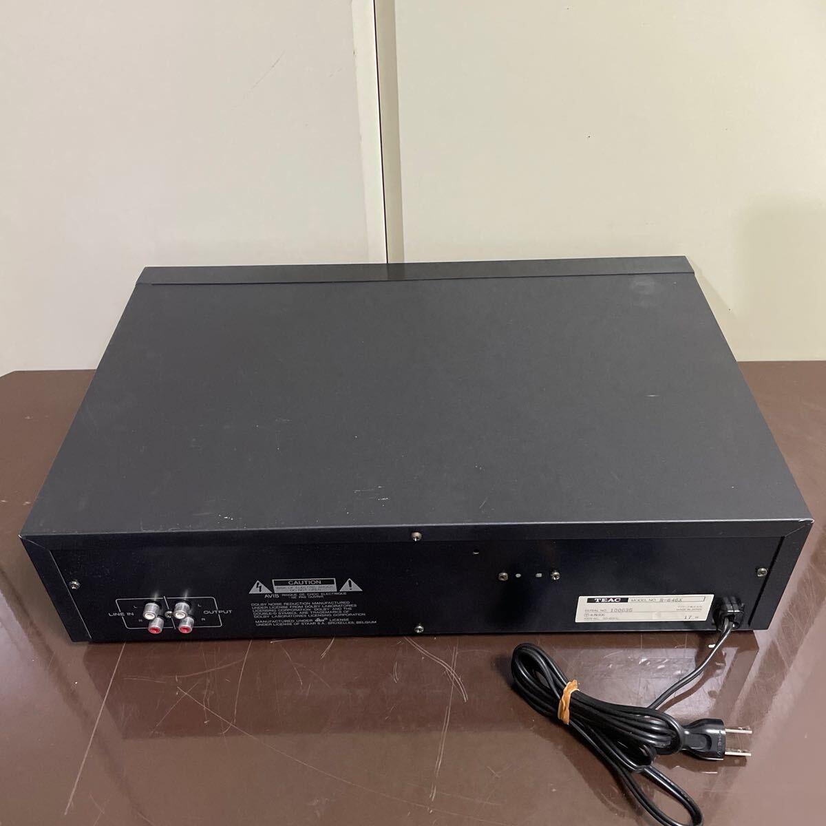 TEAC ティアック オートリバースカセットデッキ R-646X リモコン TEAC ティアック オートリバースカセットデッキ R-646X リモコン