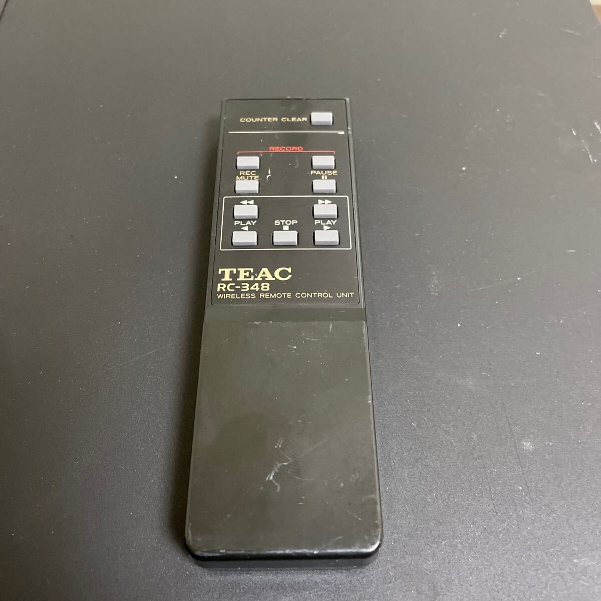 TEAC ティアック オートリバースカセットデッキ R-646X リモコン TEAC ティアック オートリバースカセットデッキ R-646X リモコン