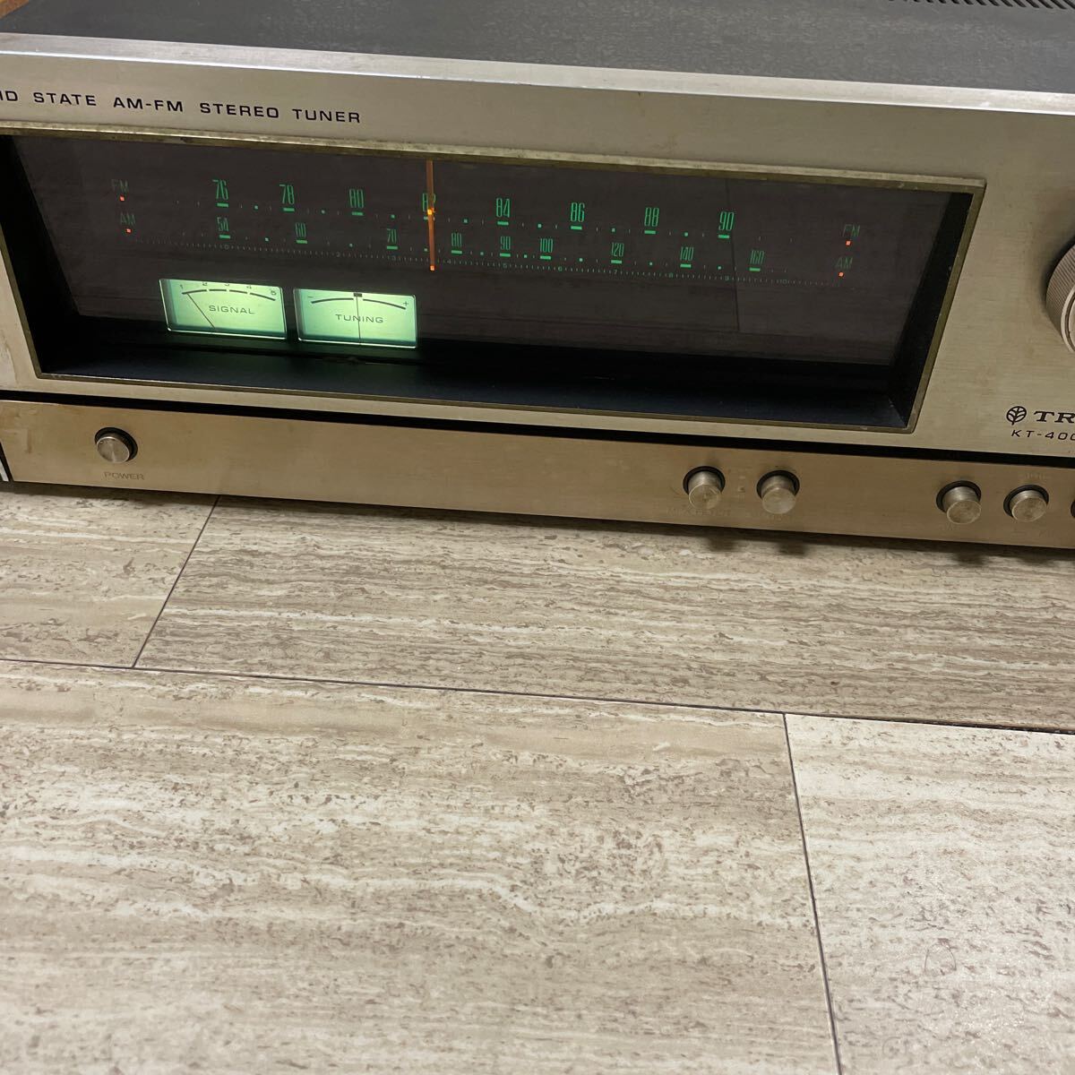 TRIO トリオ KT-4005 FM/AMチューナー _画像8