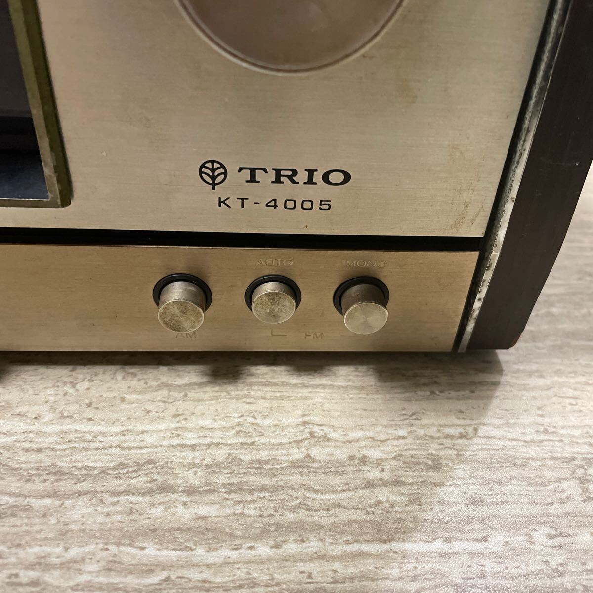 TRIO トリオ KT-4005 FM/AMチューナー _画像9