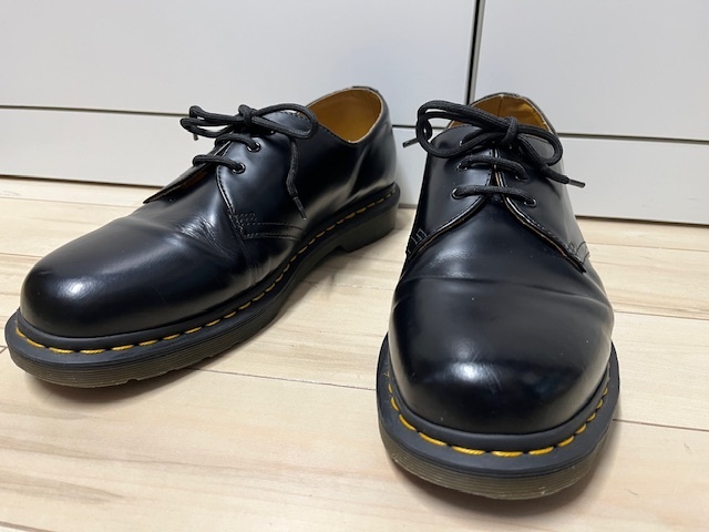 Dr.Martens ドクターマーチン 3ホールシューズ　黒　UK9 US10 28センチ　USED_画像2