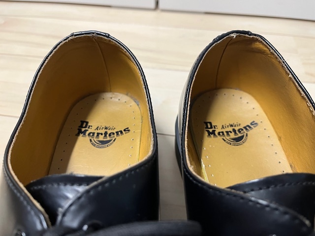 Dr.Martens ドクターマーチン 3ホールシューズ　黒　UK9 US10 28センチ　USED_画像9