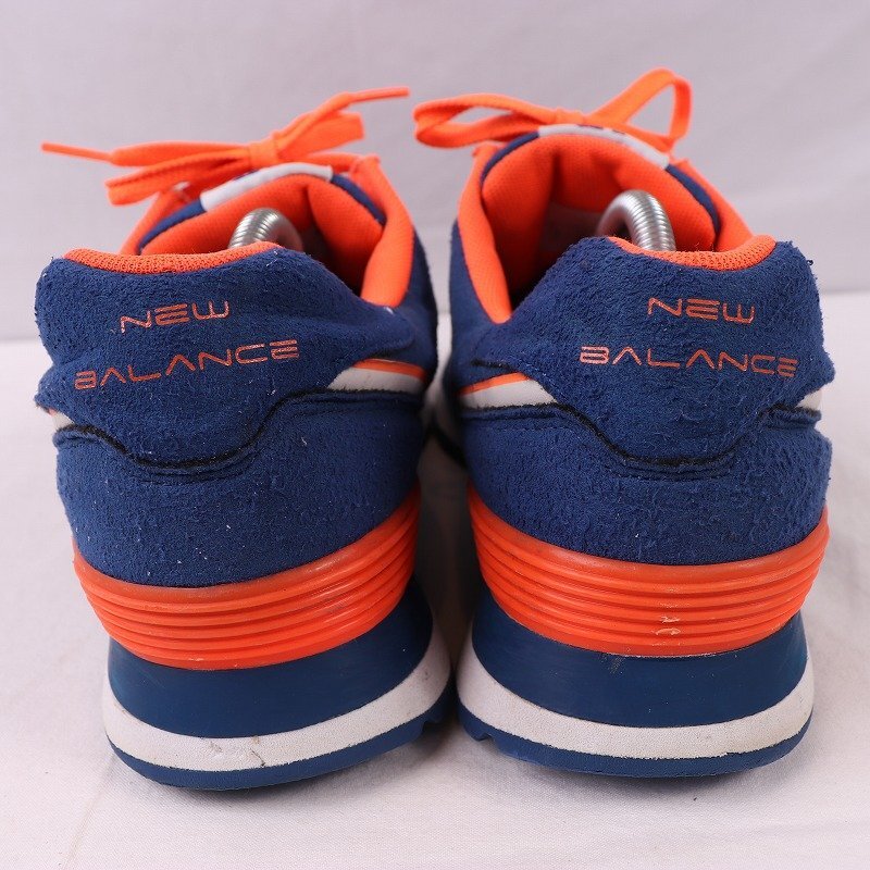 574 ニューバランス 29.0cm/new balance 青 ブルー オレンジ 白 574 ニューバランス 29.0cm/new balance 青 ブルー オレンジ 白