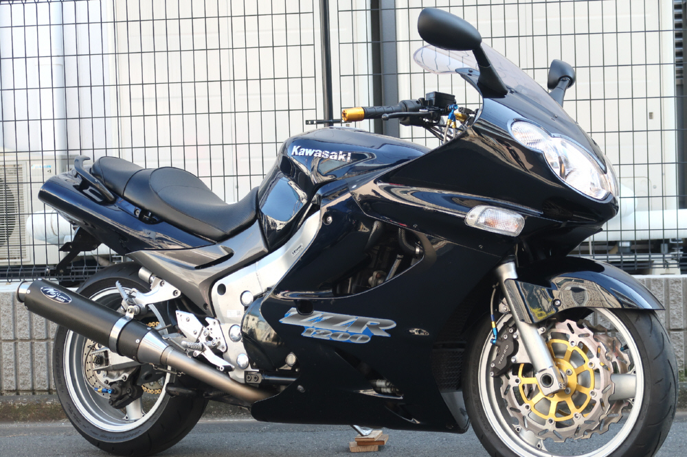 チャンス到来■ ZZR1200 ■ Nojima-改 ■ ETC装備 ■バーハン仕様■ローダウンシート■ZZR■カワサキ■1100_画像1