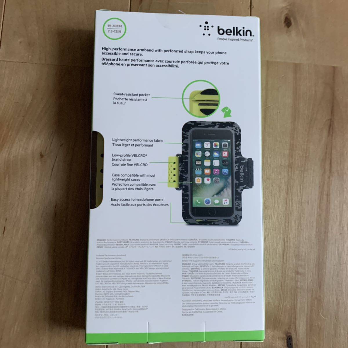 【新品】 belkin ベルキン スマホカバー　 アームバンド　アームケース iPhoneケース