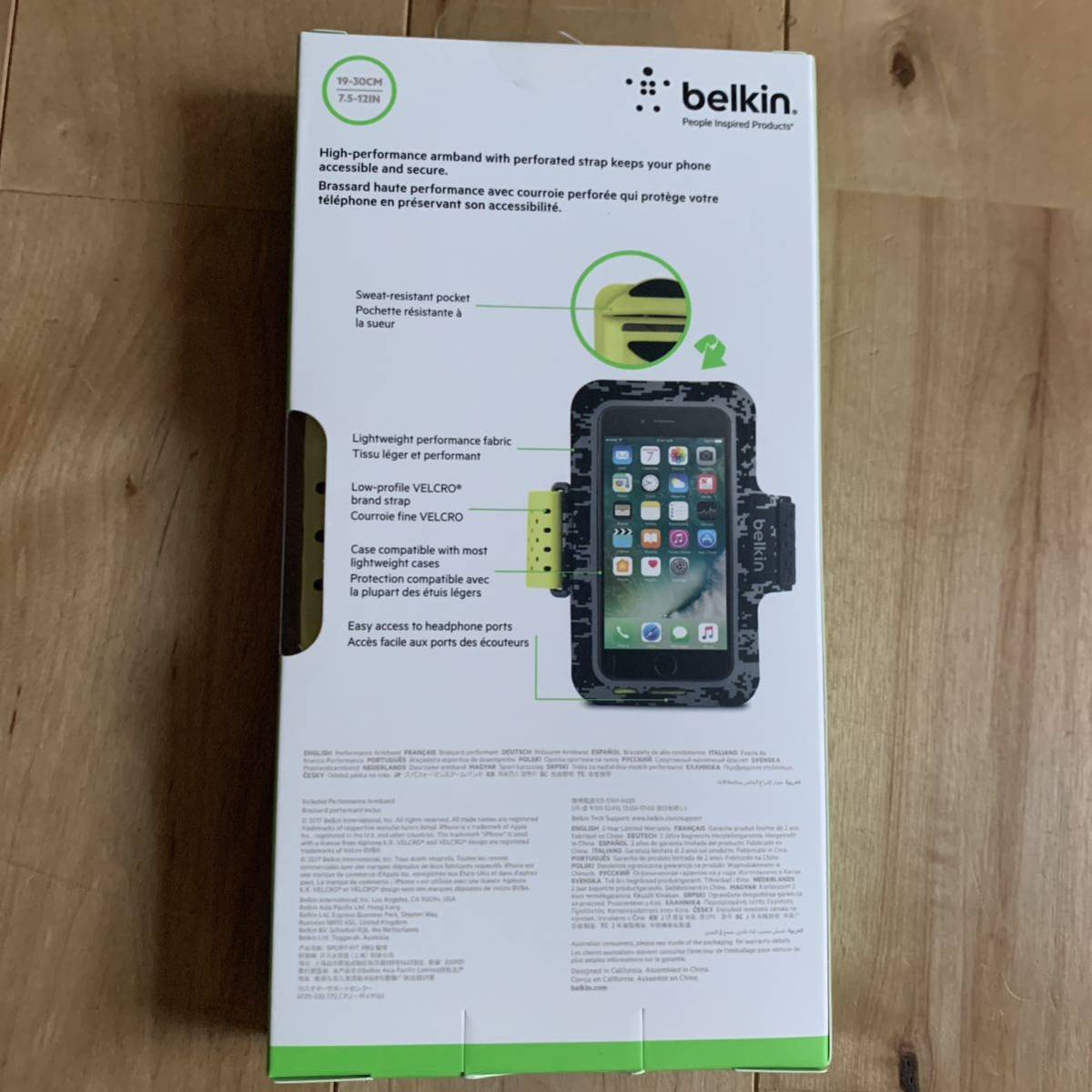 【新品】 belkin ベルキン スマホカバー  アームバンド アームケース iPhoneケースの画像2