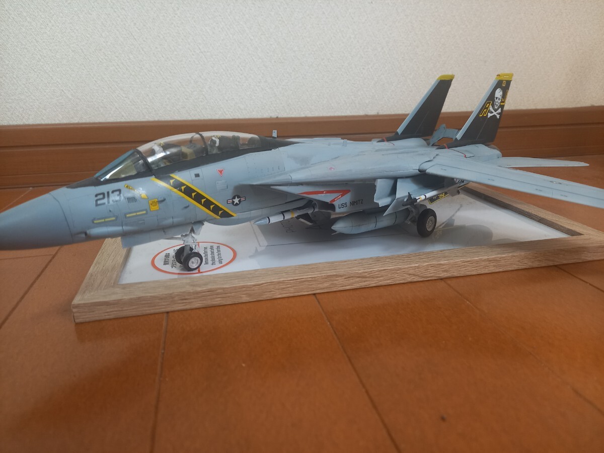 1／48　ハセガワ　F-14A トムキャット　アメリカ空軍　第84戦闘飛行隊　ジョリーロジャース　VF-84　完成品_画像1