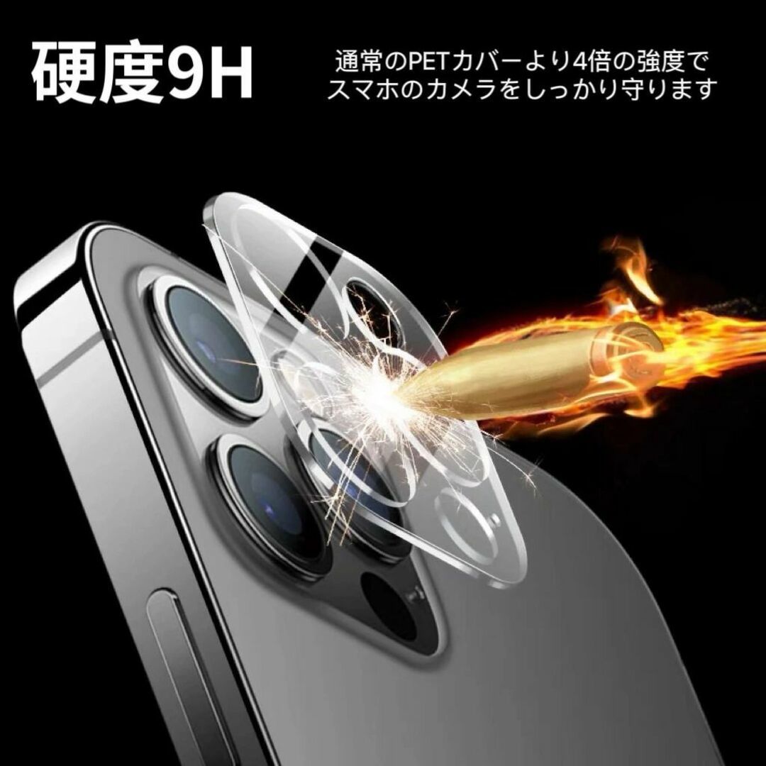 iPhone13 Pro iPhone13 Pro Max カメラカバー レンズの画像2