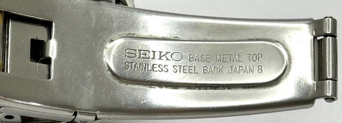 【セイコー　１円～】◎SEIKO◎ 7M12-6A2A アイボリー文字盤　メンズ　腕時計　オートクォーツ　不動　L7784 _画像6