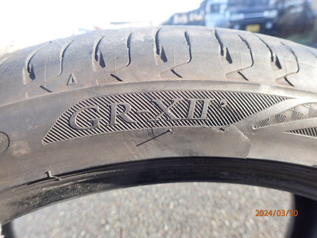 ブリヂストン レグノ GR-X2 225/40R18 88W 2022年製 1本 B_画像2