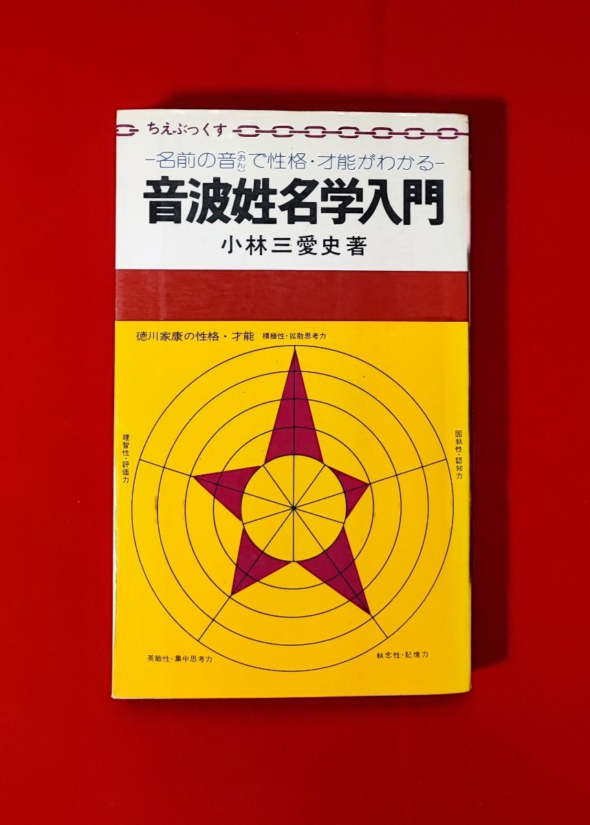 音波姓名学入門 名前の音で性格・才能がわかる ちえぶっくす 小林三愛史　評言社 1973 /サウンドロジー_画像1