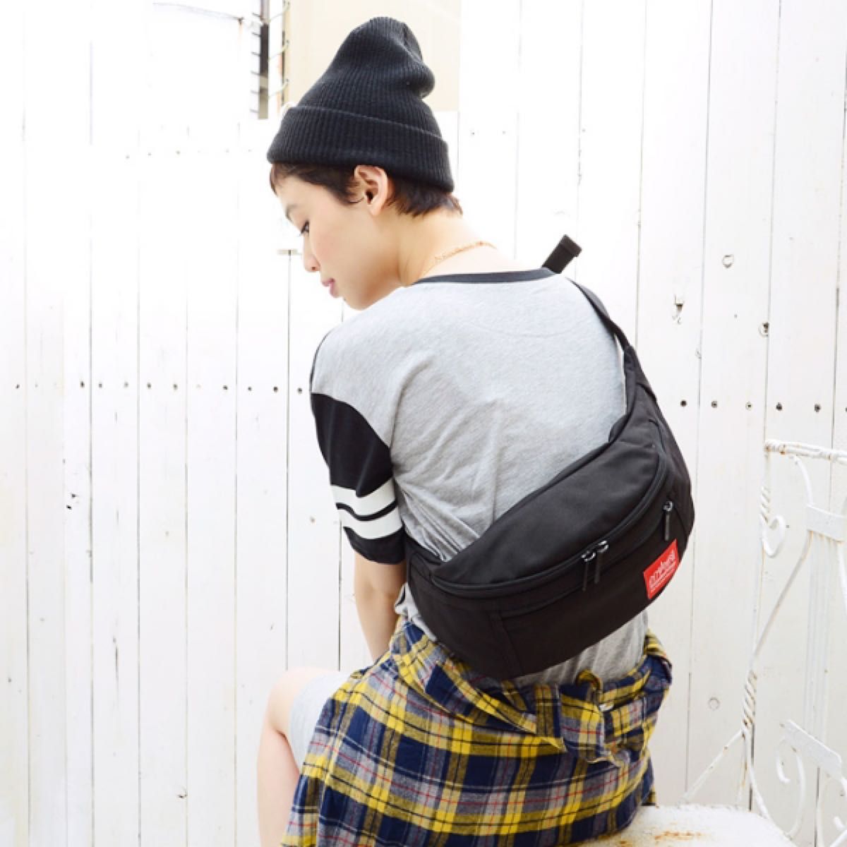 マンハッタンポーテージ　Alleycat Waist Bag BLACK