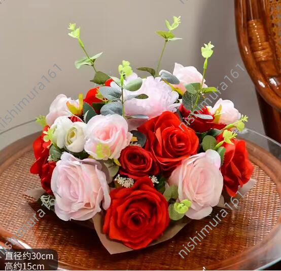  desk arrangement * artificial flower * wall decoration * lease * ornament * art flower * size approximately 30cm*