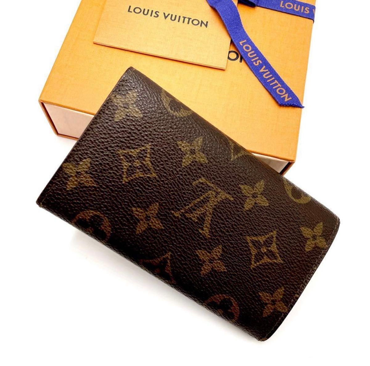 極美品☆ ルイヴィトン モノグラム ポルトモネ・ビエ・トレゾール 二つ折財布 Louis Vuitton 財布