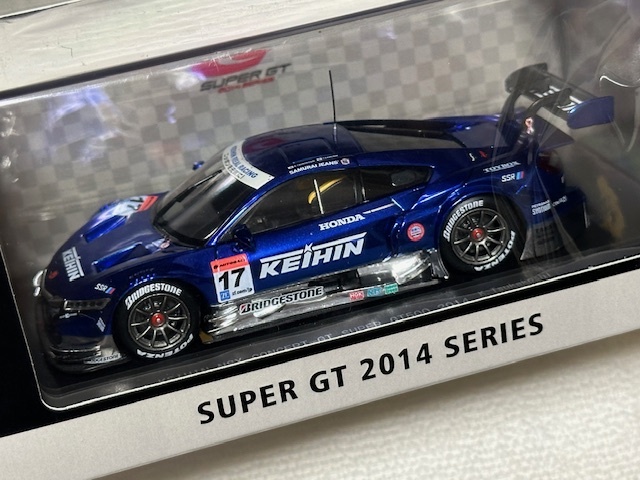 1/43 EBBRO SUPER GT GT500 2014 KEIHIN NSX CONCEPT-GT No.17 塚越